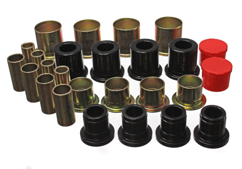 Energy Suspension 3.3161G 73-91 Ford K-5 Blazer/Denali XL/Suburban/Yukon Black Front Control Arm Bushing Set - Image 4