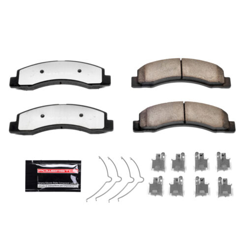 Power Stop 00-05 Ford Excursion Front Z36 Truck & Tow Brake Pads w/Hardware - Image 3