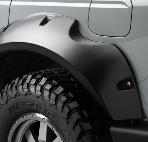 Bushwacker 2021+ Ford Bronco 4-Door Pocket Style Flares 4pc - Black - Image 9