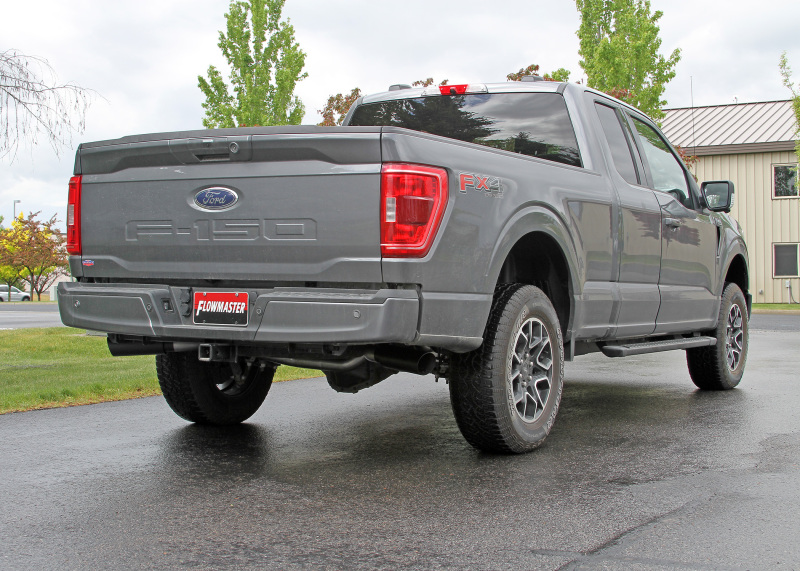 Flowmaster 817981 21-25 Ford F150 2.7L/3.5L/5.0L Outlaw Cat-Back Exhaust System - Image 9