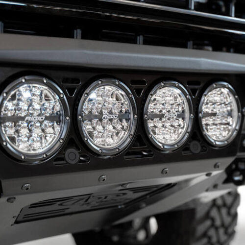 Addictive Desert Designs 20-23 GMC Sierra 2500/3500 Bomber Front Bumper - Black - Image 8