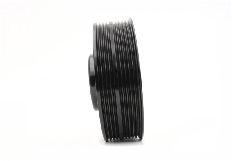 PERRIN 93-14 Subaru Impreza (Incl. 02-14 WRX) / 04-21 STI Lightened Crank Pulley - Black - Image 4