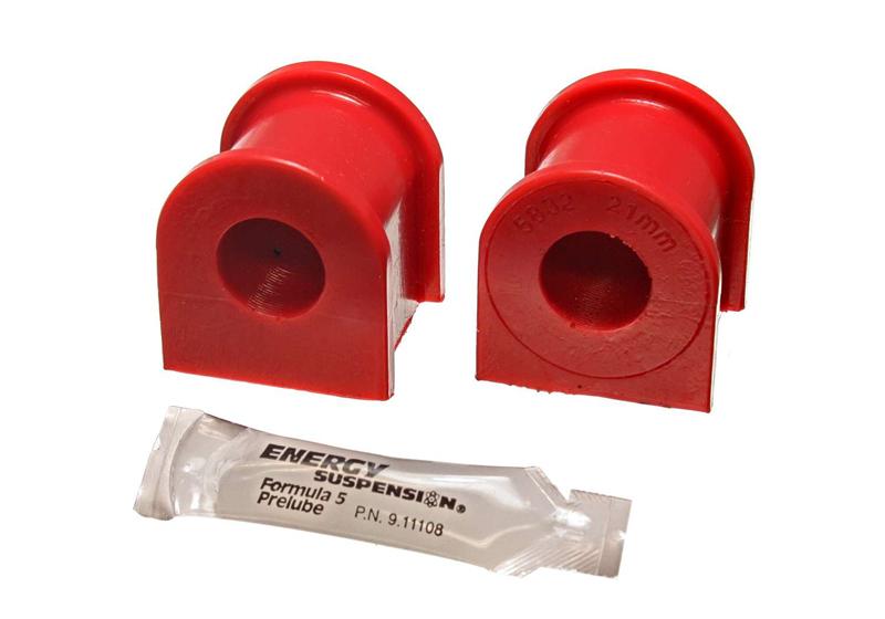 Energy Suspension 8.5131R 05-07 Scion tC Red 21mm Front Sway Bar Bushing Set - Image 2