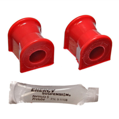 Energy Suspension 7.5103R 70-78 Nissan 240Z/260Z/280Z Red 21mm Front Sway Bar Frame Bushings - Image 4