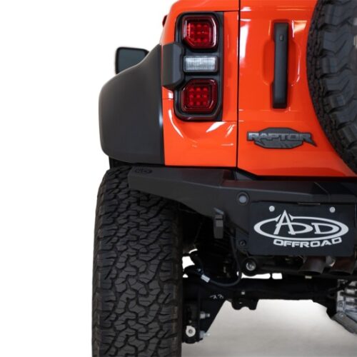 Addictive Desert Designs 22-23 Ford Bronco Raptor Rock Fighter Rear Bumper - Image 6
