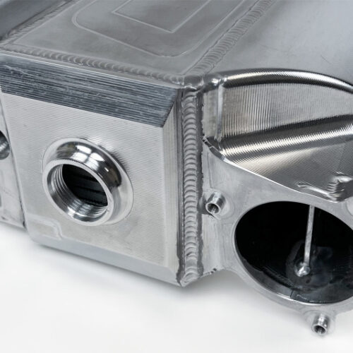 CSF Gen 2 B58 Race X Charge-Air-Cooler Manifold - Raw Billet Aluminum Finish - Image 6