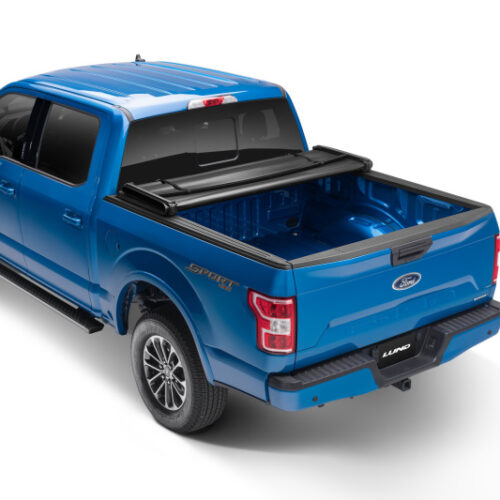 Lund 950186 16-23 Toyota Tacoma (5ft. Bed) Genesis Tri-Fold Tonneau Cover - Black - Image 7