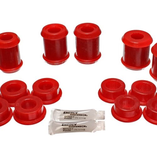 Energy Suspension 3.3177R 04-09 Cadillac XLR/XLR-V / 97-12 Corvette Red Rear End C/A Bushing Set - Image 4