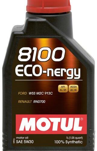 Motul 5L Synthetic Engine Oil 8100 5W30 ECO-NERGY - Ford 913C - Image 4