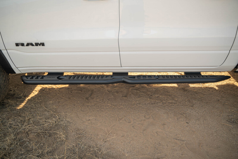 DV8 Offroad SRDR1-01 19-25 RAM 1500 Crew Cab OE Plus Side Steps - Black Steel - Image 5