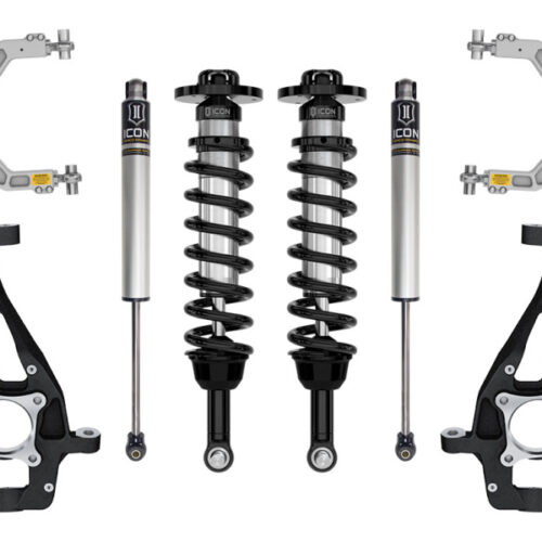 ICON 21-24 Ford F150 4WD 3.5-4.5in Stage 1 Suspension Sys Billet Uca