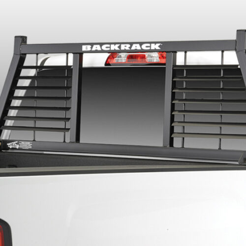 BackRack 148LV 01-23 Silverado/Sierra 2500HD/3500HD Half Louvered Rack Frame Only Requires Hardware