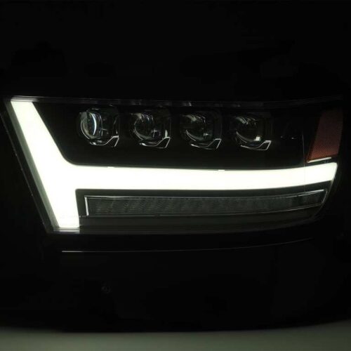 AlphaRex 880516 19-20 Ram 1500HD NOVA LED Proj Headlights Plank Style Gloss Blk w/Activ Lght/Seq Signal/DRL - Image 4