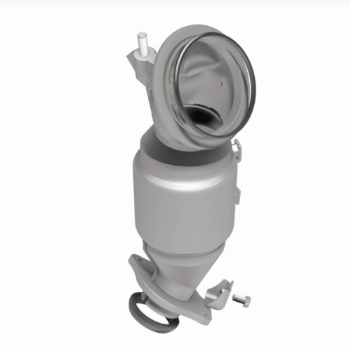Alternative view of MagnaFlow 21-112 Direct Fit Catalytic Converter OEM 15-17 NX200t L4 Underbody