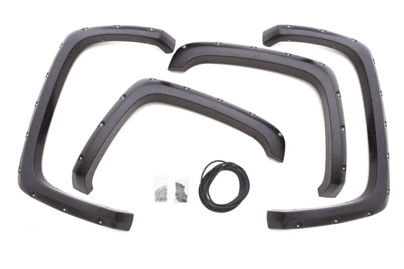 Lund RX103T 99-07 Chevy Silverado 1500 RX-Rivet Style Textured Elite Series Fender Flares - Black (4 Pc.)