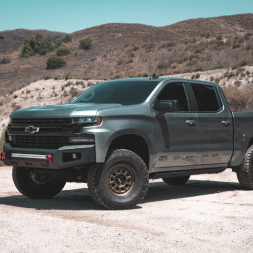 Body Armor 4x4 GM-19344 2019+ Chevy Silverado 1500 Ambush Series Front Bumper (Non-Winch) - Image 6