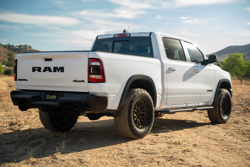 DV8 Offroad SRDR1-01 19-25 RAM 1500 Crew Cab OE Plus Side Steps - Black Steel - Image 8