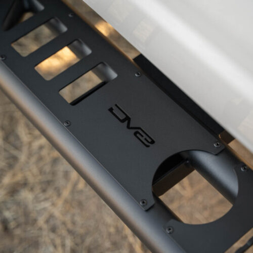 DV8 Offroad SRDR1-01 19-25 RAM 1500 Crew Cab OE Plus Side Steps - Black Steel - Image 6