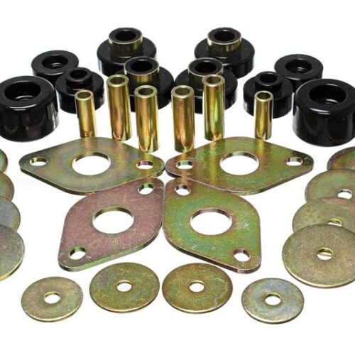 Energy Suspension 8.4109G Body Mount Set-Reg Access & Dbl Cab - Black - Image 4