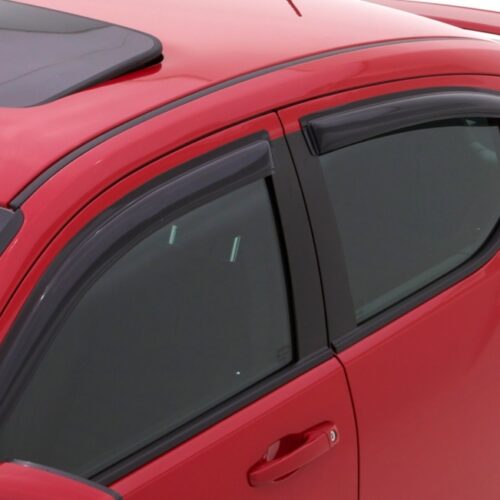 AVS 19-22 Mazda 3 Hatchback Ventvisor Outside Mount Window Deflectors 4pc - Smoke