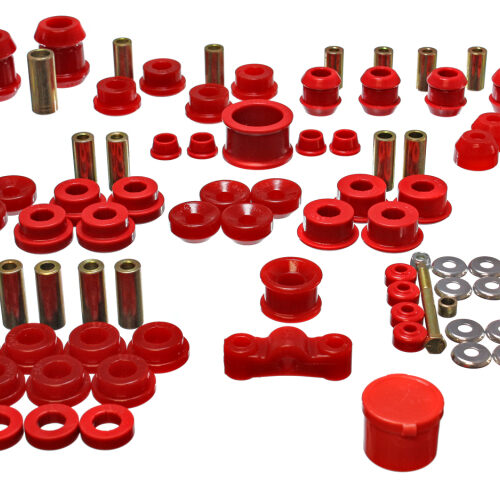 Energy Suspension 16.18105R 94-01 Acura Integra (except Type R) Red Hyper-Flex Master Bushing Set - Image 5