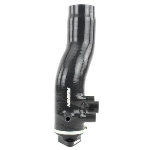 PERRIN 15-21 Subaru WRX / 14-18 Forester XT Turbo Inlet Hose 3in. w/ Turbo Adapter Flange - Black - Image 3