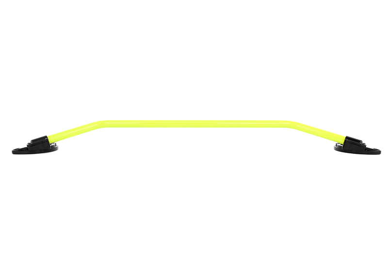 PERRIN 08-14 WRX/STI/Impreza / 14-18 Forester / 13-17 Crosstrek / 05-09 Legacy FR Strut Bar - Yellow - Image 2