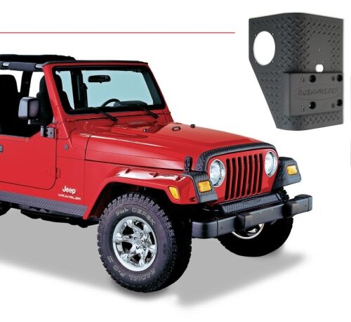 Bushwacker 14001 97-06 Jeep Wrangler Trail Armor Rear Corners - Black - Image 4