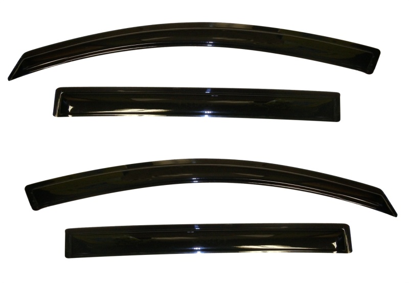 AVS 94652 11-16 Kia Sportage Ventvisor Outside Mount Window Deflectors 4pc - Smoke - Image 5