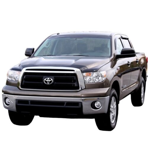 Alternative view of AVS 94309 07-18 Toyota Tundra Crewmax Ventvisor Outside Mount Window Deflectors 4pc - Smoke