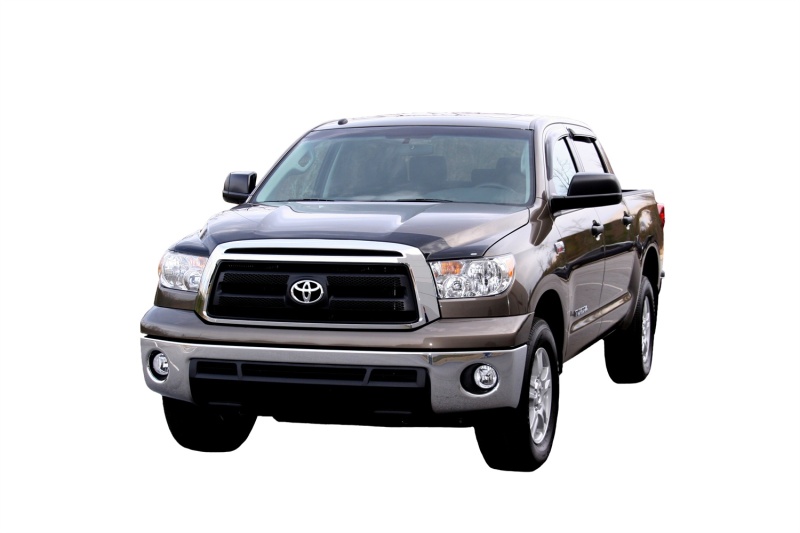AVS 94309 07-18 Toyota Tundra Crewmax Ventvisor Outside Mount Window Deflectors 4pc - Smoke - Image 2
