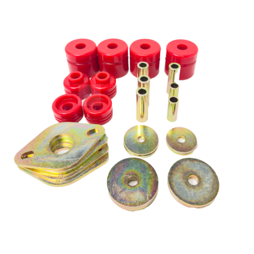 Energy Suspension 8.4119R 00-06 Toyota Tundra Leaf Spring Bushing Set - Red