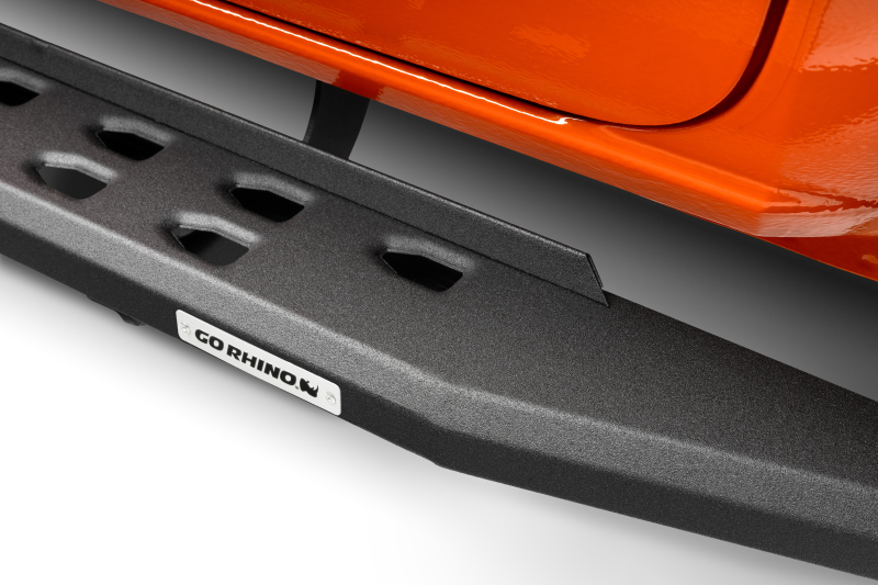Go Rhino RB20 Slim Running Boards - Universal 80in. - Tex. Blk - Image 10