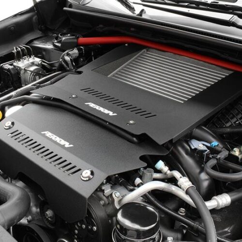 PERRIN 15-21 Subaru WRX Engine Cover Kit (Intercooler & Pulley Covers Incl.) - Black - Image 6