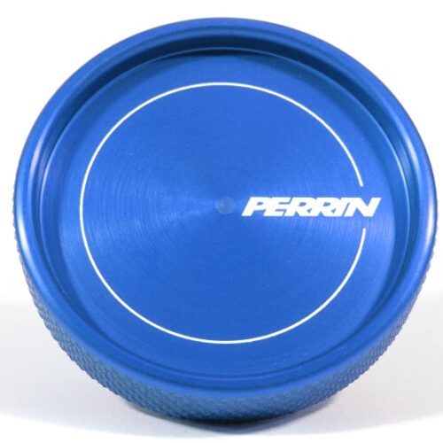 PERRIN 02-26 Subaru Impreza/WRX/STI & 13-26 Crosstrek/BRZ/FR-S/GR86/GR86 Oil Fill Cap - Blue - Image 3