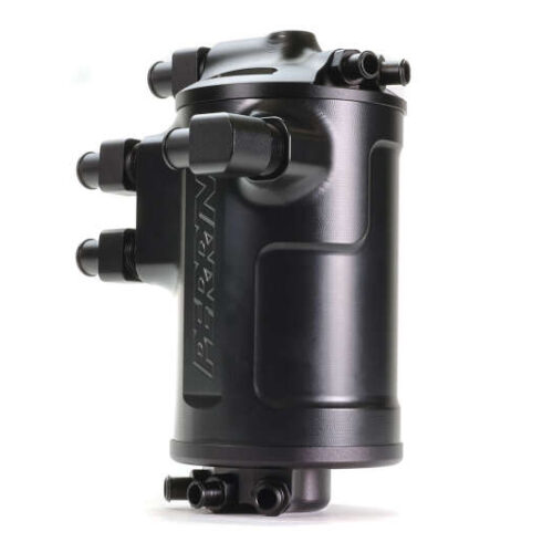 PERRIN 02-21 Subaru WRX / 04-21 STI Air Oil Separator - Black - Image 3