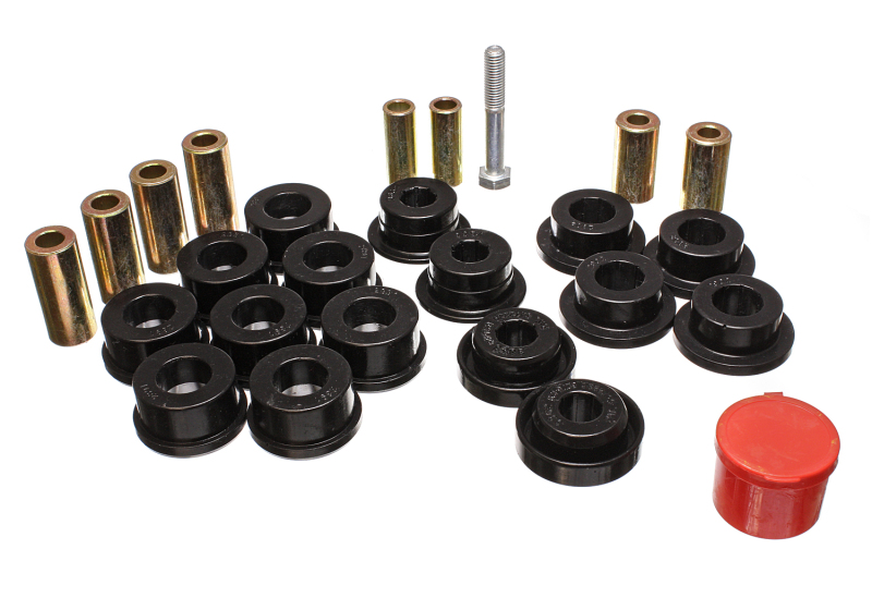 Energy Suspension 2.3108G Control Arm Bushings - Front - Black - Image 5