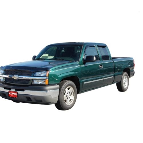 Alternative view of AVS 94044 99-07 Chevy Silverado 1500 Ext. Cab Ventvisor Outside Mount Window Deflectors 4pc - Smoke