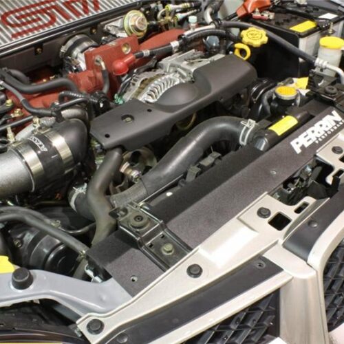PERRIN 02-07 Subaru WRX/STi Radiator Shroud - Black - Image 2