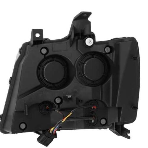 AlphaRex 07-14 Chevrole Tahoe PRO-Series LED Headlights Plank Style Blk w/Activ Light/Seq Signal/DRL - Image 4