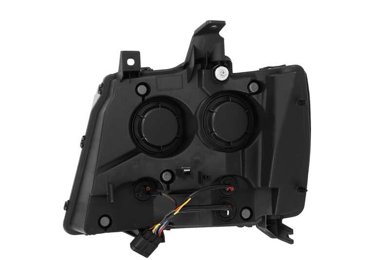 AlphaRex 07-14 Chevrole Tahoe PRO-Series LED Headlights Plank Style Blk w/Activ Light/Seq Signal/DRL - Image 4
