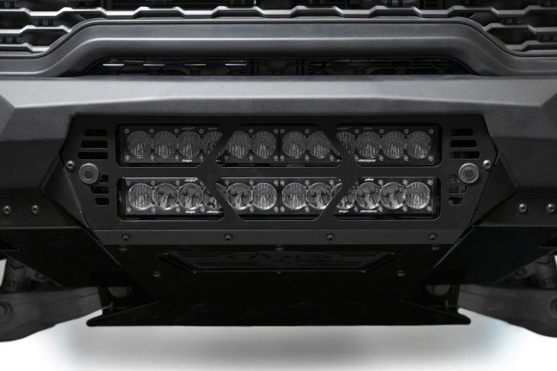 Addictive Desert Designs 25+ RAM 1500 RHO Bomber Front Bumper (20 Inch Lights) - Image 4
