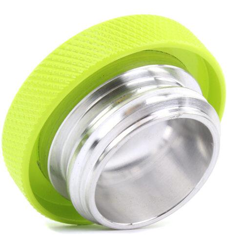 PERRIN 02-26 Subaru Impreza/WRX/STI & 13-26 Crosstrek/BRZ/FR-S/GR86/GR86 Oil Fill Cap - Neon Yellow - Image 3