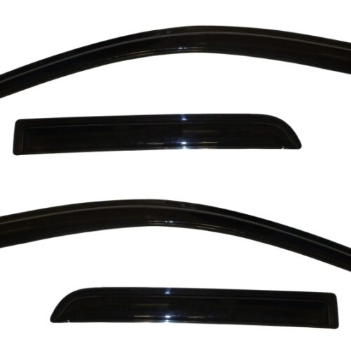 AVS 94191 11-13 Mitsubishi Outlander Sport Ventvisor Outside Mount Window Deflectors 4pc - Smoke - Image 5