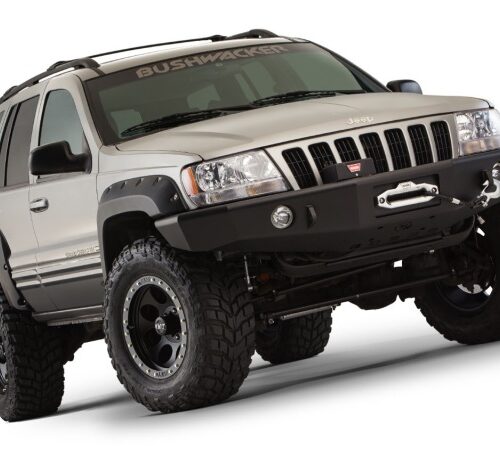 Bushwacker 10926-07 99-04 Jeep Grand Cherokee Cutout Style Flares 4pc - Black - Image 5