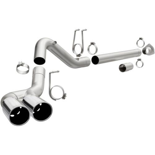 MagnaFlow 17873 08-17 Ford F-250/F-350/F-450 4.6L/6.7 DPF-Back SS 4in Dual Single Passenger Side Rear Exit