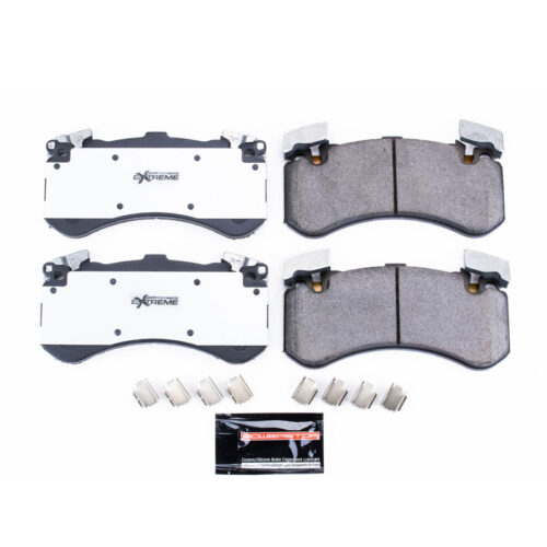 Power Stop 16-18 Audi A7 Quattro Front Z26 Extreme Street Brake Pads w/Hardware - Image 3