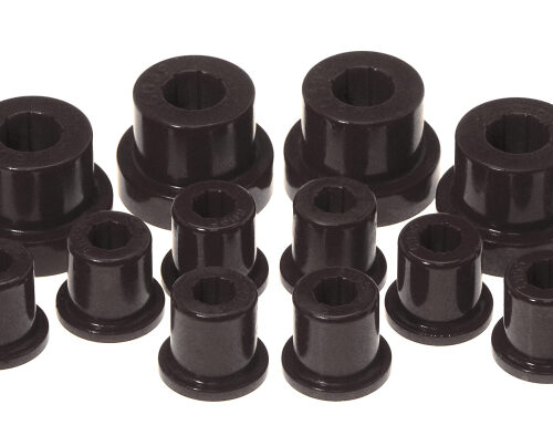 Prothane 1-1002-BL 76-86 Jeep CJ5/CJ7 Front Spring & Shackle Bushings - Black