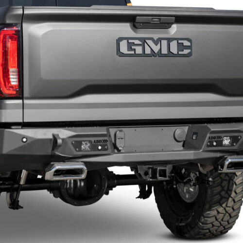 Addictive Desert Designs 19-20 GM 1500 Stealth Fighter Rr Bumper w/ Backup Sensor Cutouts - Image 8