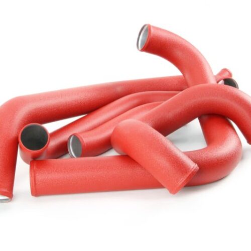 Alternative view of PERRIN 15-21 Subaru STI Front Mount Intercooler Boost Tube Kit - Red